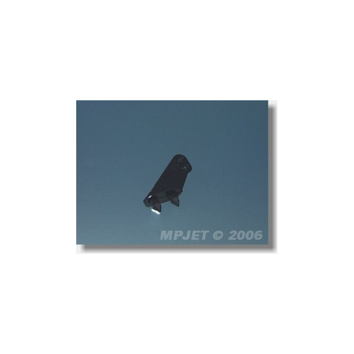 2201 Páka micro typ 2, otvor pr.0,6mm Černá 2 ks