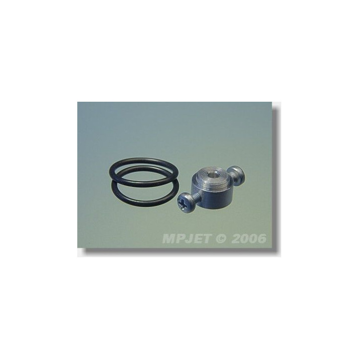 4604 Pružný unašeč pro vrtule otvor 9,6, hřídel pr.2,3mm