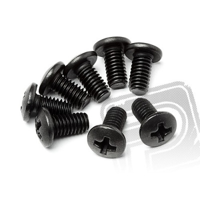 Šroub s půlkulatou hlavou M4x8 (8pcs)