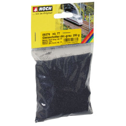 Štrk - na koľaje tmavošedý, 250 g