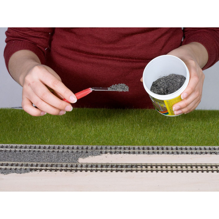 Štrk s lepidlom "Sticky ballast" - šedý 300 g