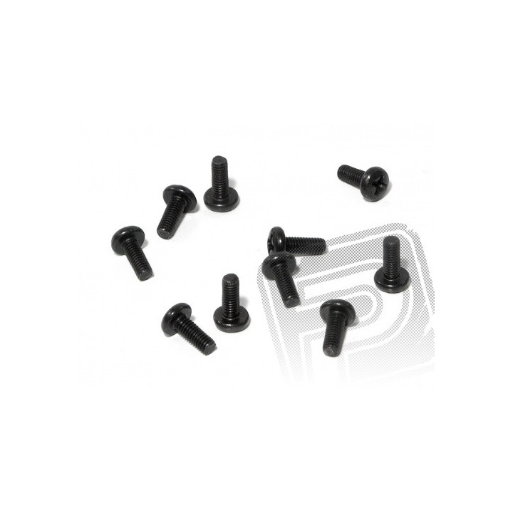 Šroub s čočkovou hlavou M3x8mm (10ks)