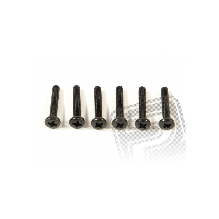 Šroub s čočkovou hlavou M3x18mm (6 ks)