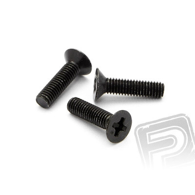 Šroub se záp. hlavou M3x12mm (6 ks)