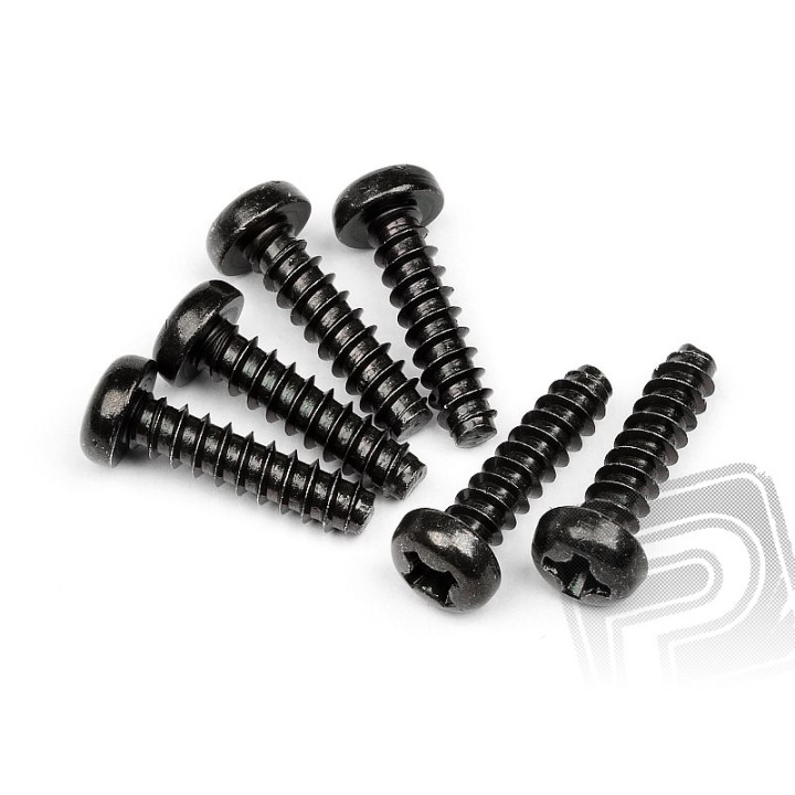 Šroub s kulatou hlavou M3x12mm (3ks.)