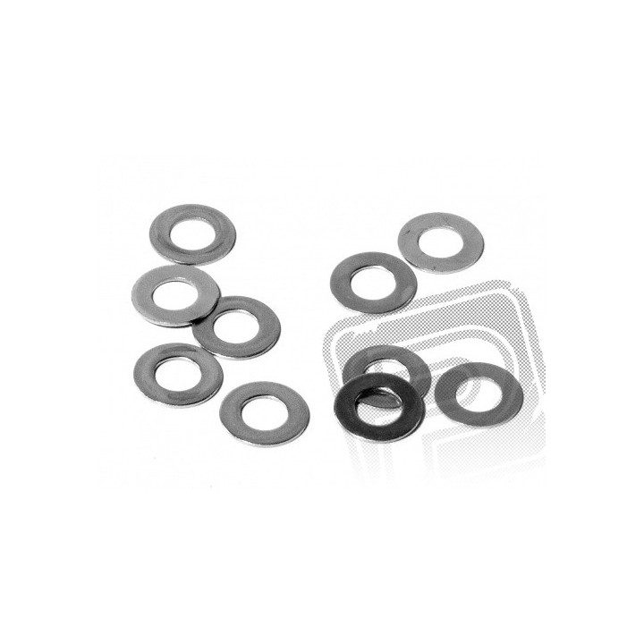 Podložka M5 10x0.5mm (stříbrná)