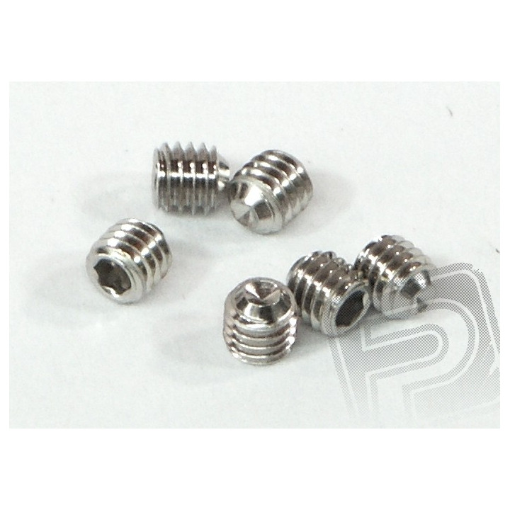 Stavěcí šroub M3x3mm (6ks)