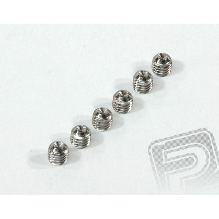Stavěcí šroub M3x3mm (6ks)