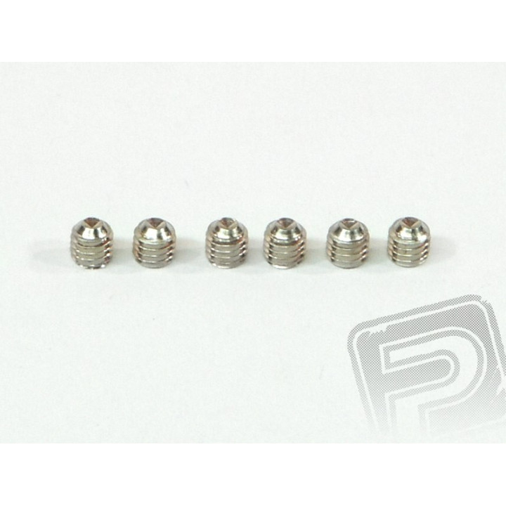 Stavěcí šroub M3x3mm (6ks)