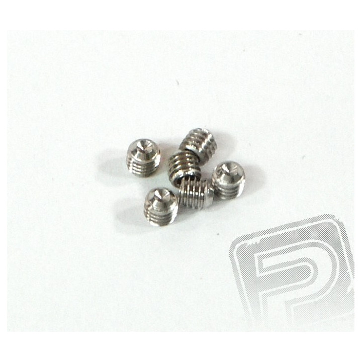 Stavěcí šroub M3x3mm (6ks)