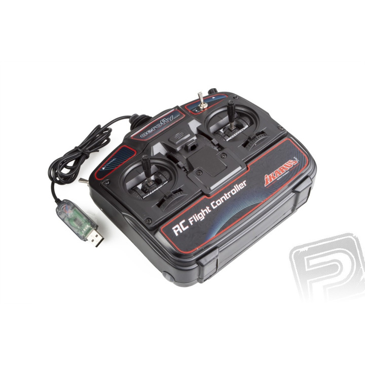 USB-ovladač pro aeroflyRC7 (MODE 2)