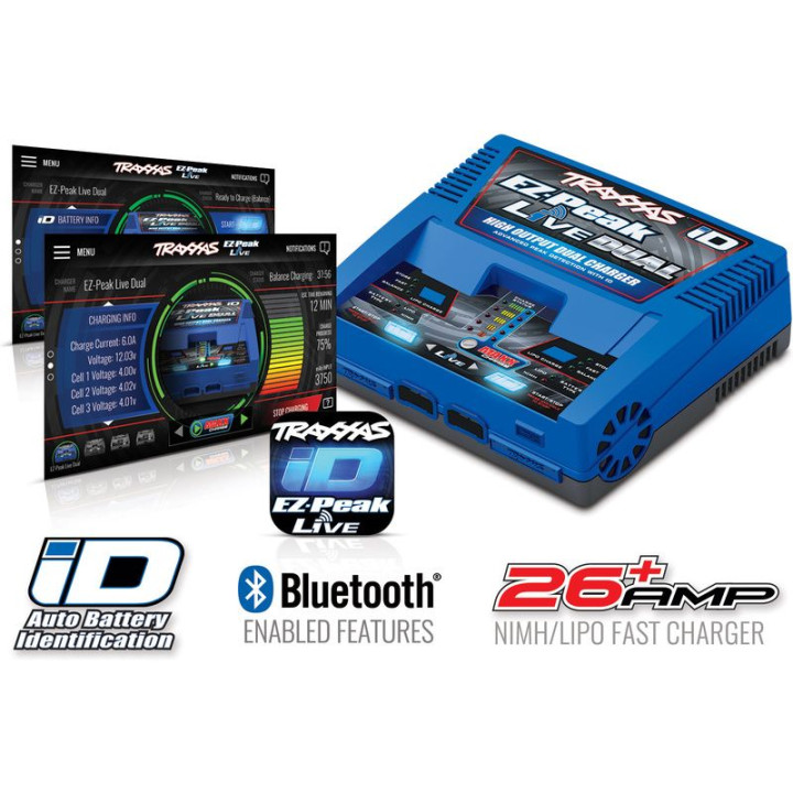 Traxxas nabíječ EZ-Peak Live 2x100W