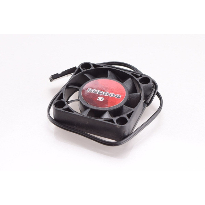 RUDDOG větráček 40x40mm s 240mm černým kabelem a JR konektorem