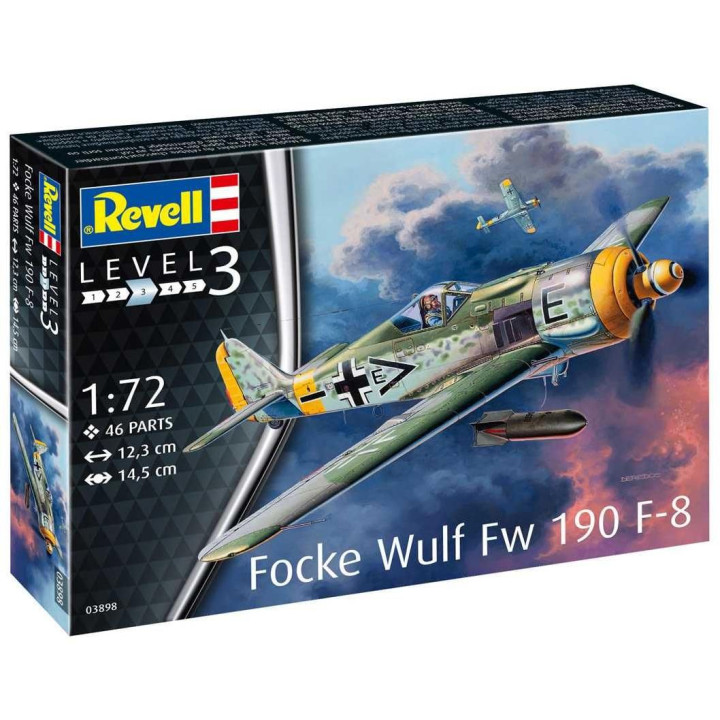 Plastic ModelKit letadlo 03898 - Focke Wulf Fw190 F-8 (1:72)