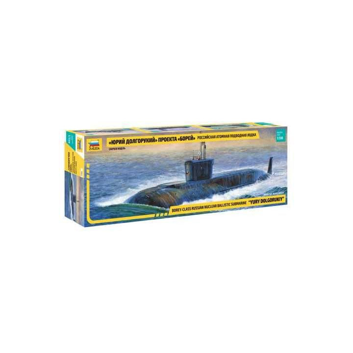 Model Kit ponorka 9061 - Nuclear Submarine "Yury Dolgorukiy" (1:350)