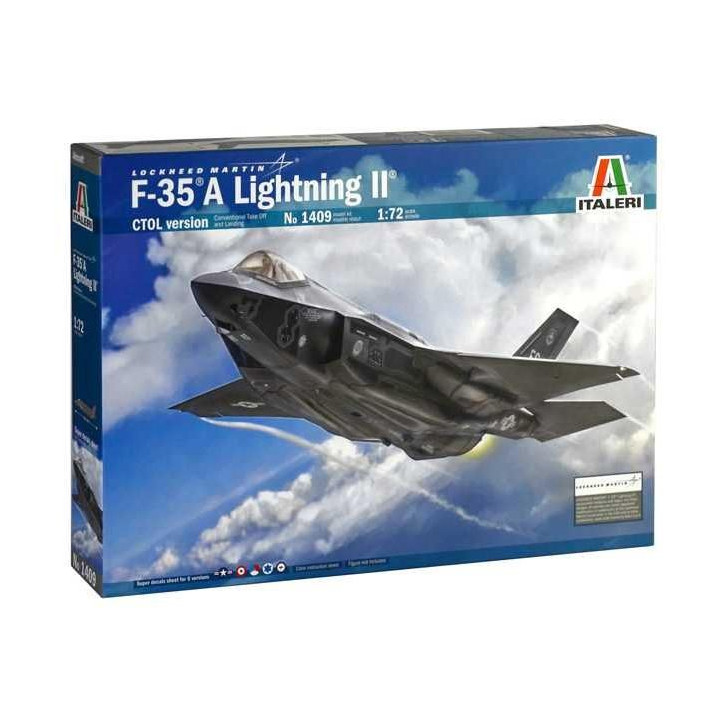 Model Kit letadlo 1409 - F-35 A LIGHTNING II CTOL version (1:72)