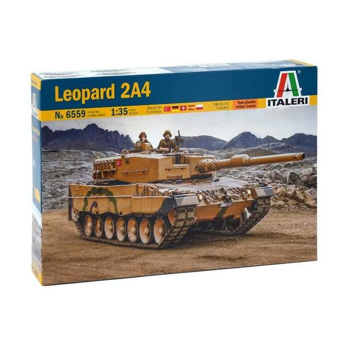 Model Kit tank 6559 - Leopard 2A4 (1:35)