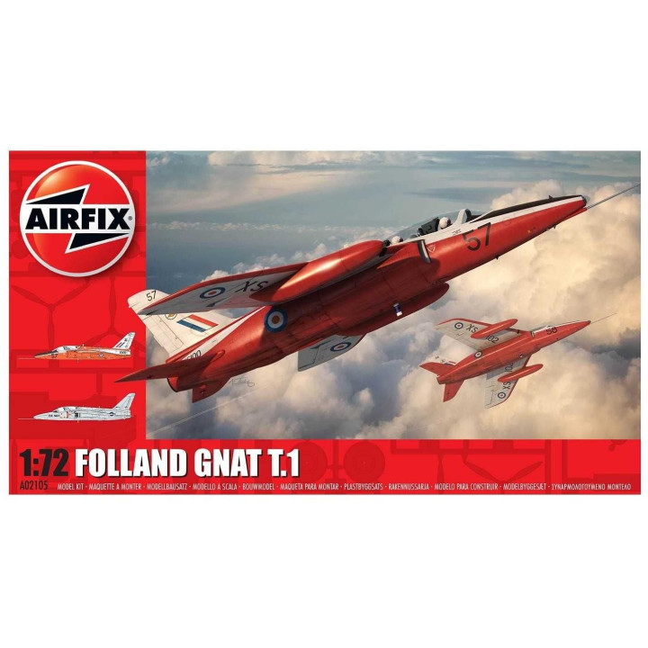 Classic Kit letadlo A02105 - Folland Gnat T.1 (1:72)