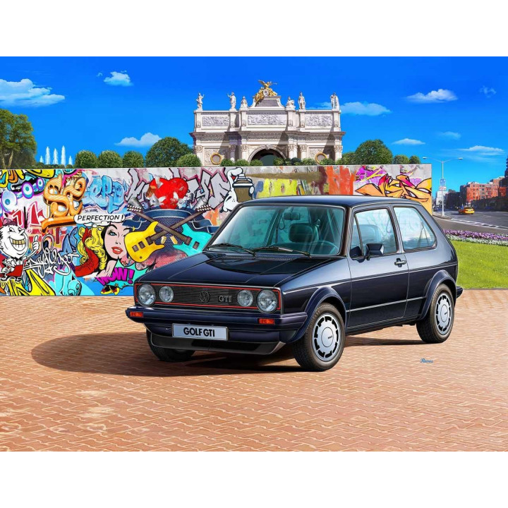 Gift-Set auto 05694 - 35 Years VW Golf 1 GTi Pirelli (1:24)