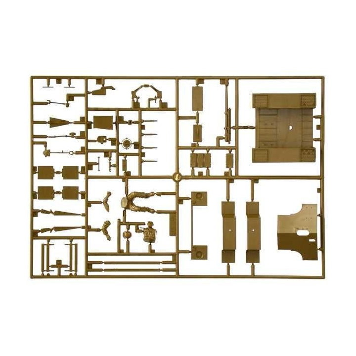 Model Kit military 6555 - M6 GUN MOTOR CARRIAGE WC-55 (1:35)