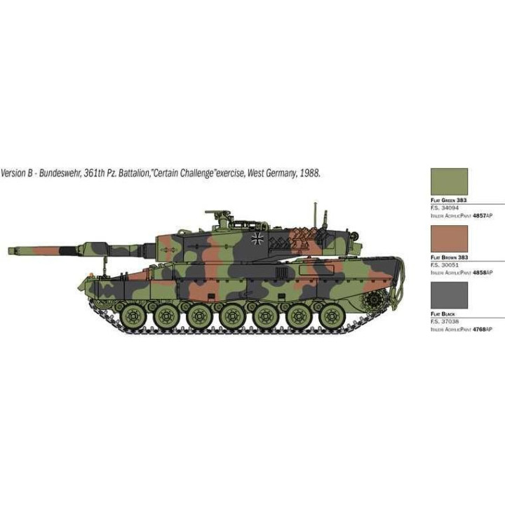 Model Kit tank 6559 - Leopard 2A4 (1:35)