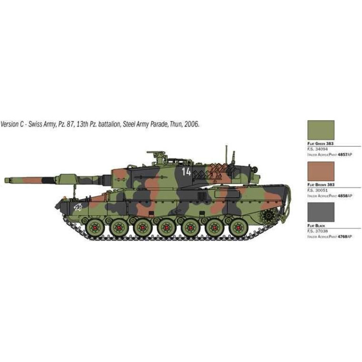 Model Kit tank 6559 - Leopard 2A4 (1:35)