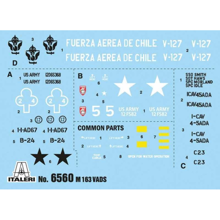 Model Kit tank 6560 - M163 VADS (1:35)