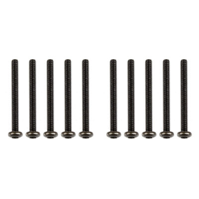 Šrouby, M2,5x25mm s půlkulatou imbusouvou hlavou