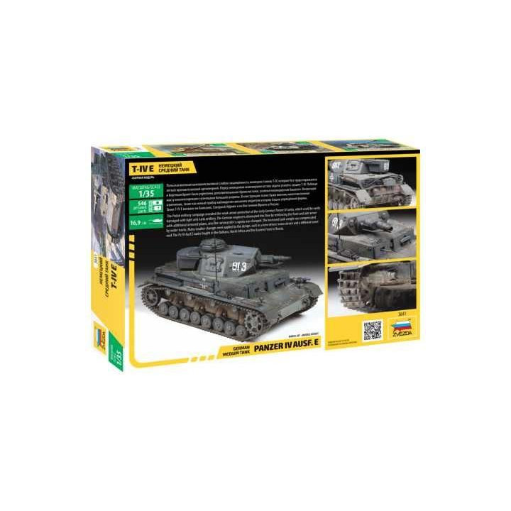 Model Kit tank 3641 - Panzer IV Ausf.E (1:35)