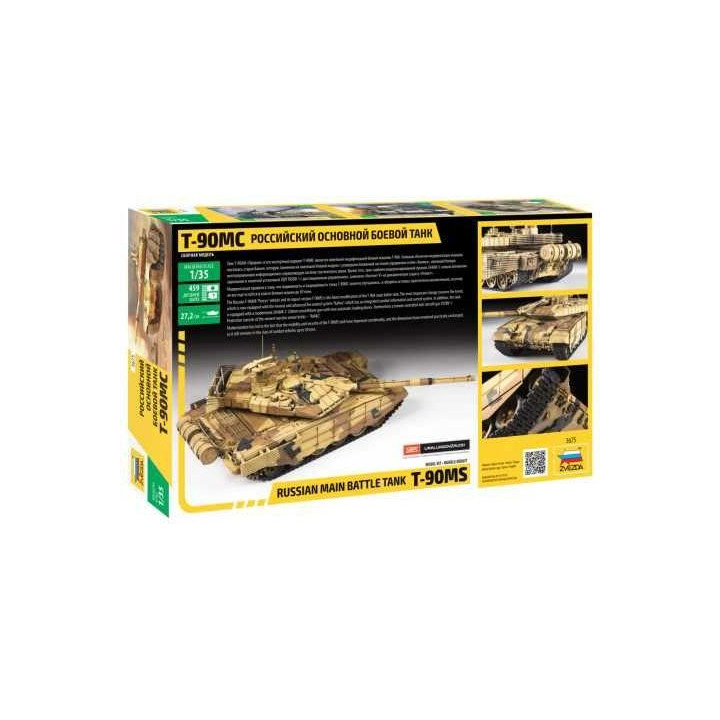 Model Kit tank 3675 - T-90 MS Russian MBT (1:35)