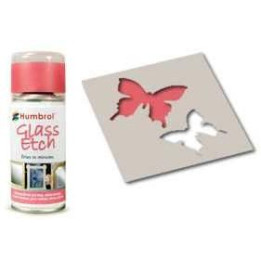 Humbrol sprej na sklo AD7701 - Glass Etch Pink