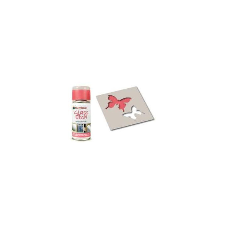 Humbrol sprej na sklo AD7701 - Glass Etch Pink