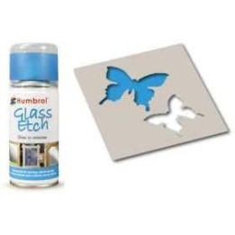 Humbrol sprej na sklo AD7702 - Glass Etch Blue