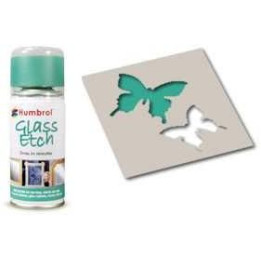 Humbrol sprej na sklo AD7703 - Glass Etch Green