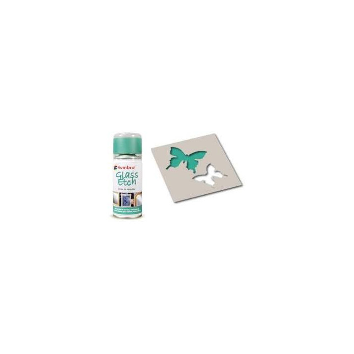 Humbrol sprej na sklo AD7703 - Glass Etch Green