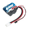 Kapacita: 4000mAh, 5čl., napětí: 6V, váha: 334g, rozměr: 69x45x44 mm a konektor: JR/HITEC a nabíjecí TAMIYA GOLD