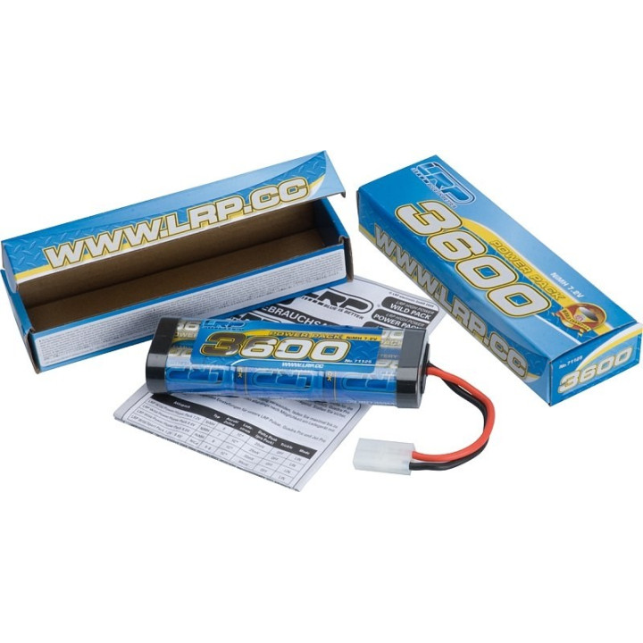 Power Pack 3600 - 7.2V - 6 článkový NiMH Stickpack