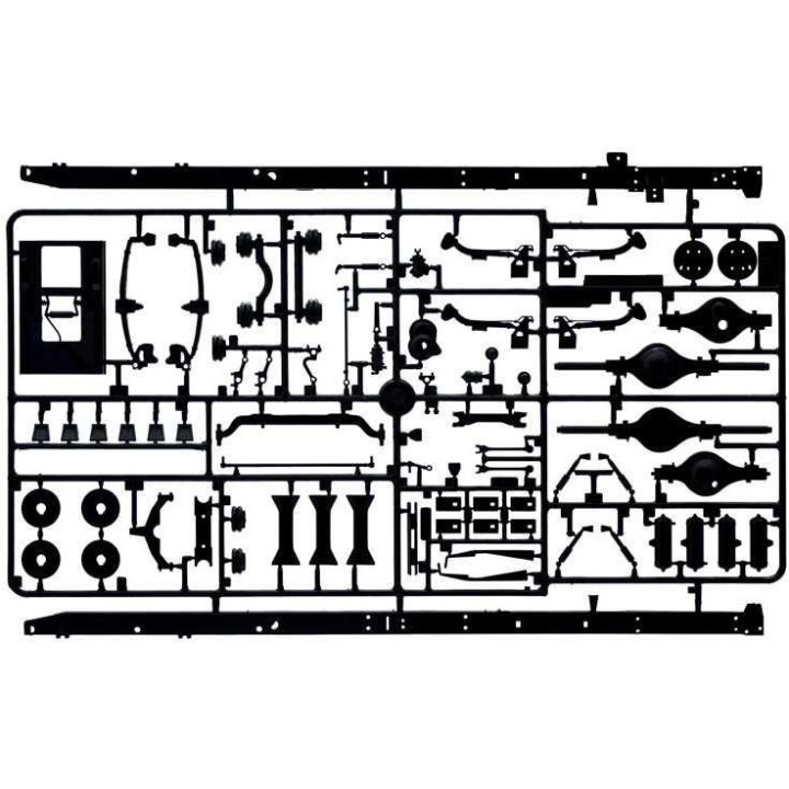 Model Kit truck 3925 - FREIGHTLINER FLD 120 SPECIAL (1:24)