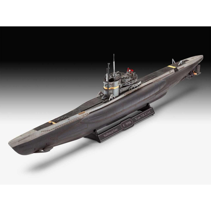 Plastic ModelKit ponorka 05154 - German Submarine Type VII C/41 (1:350)