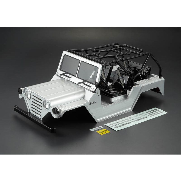 Killerbody karosérie 1:10 Ford Mutt M151 stříbrná