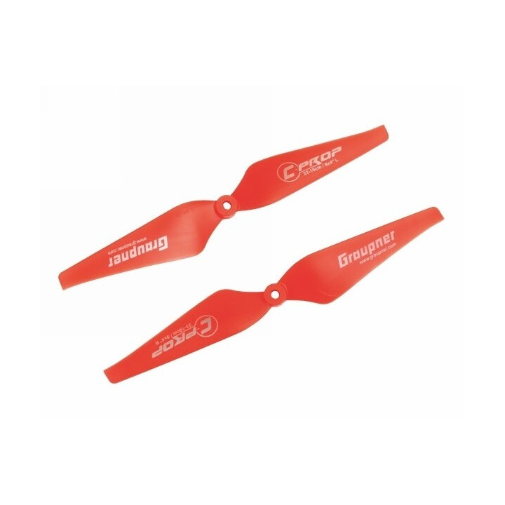 Graupner COPTER Prop 10x4 pevná vrtule (2ks.) - červené