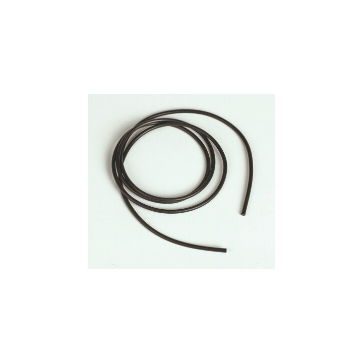 Silikonový kabel 1,0qmm, 17AWG, 1metr, černý