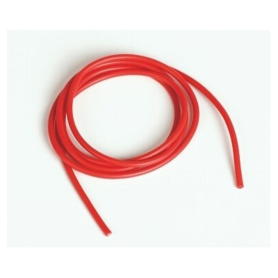 Silikonový kabel 1,6qmm, 15AWG, 1metr, červený