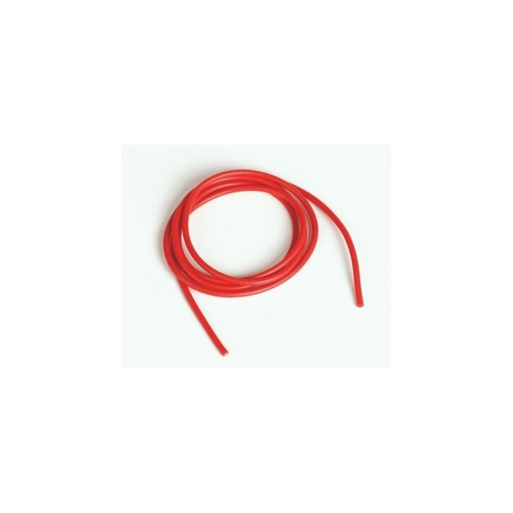 Silikonový kabel 1,6qmm, 15AWG, 1metr, červený