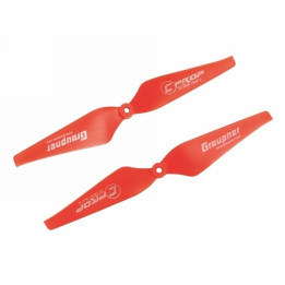 Graupner COPTER Prop 9x4 pevná vrtule (2ks.) - červené