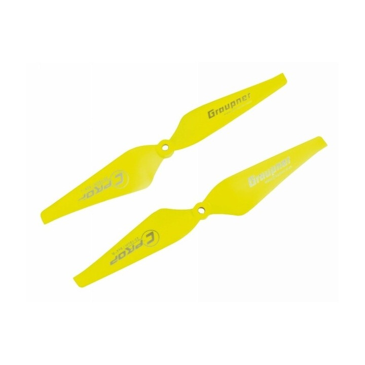Graupner COPTER Prop 10x4 pevná vrtule (2ks.) - žluté
