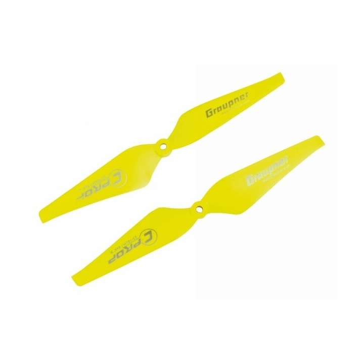 Graupner COPTER Prop 10x4 pevná vrtule (2ks.) - žluté