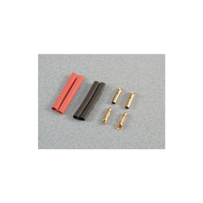Konektor zlacený 4.0mm (2 páry)