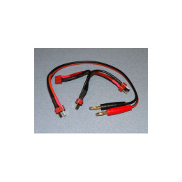 Nabíjecí kabel s banánky - DEANS + 2x sér. DEANS