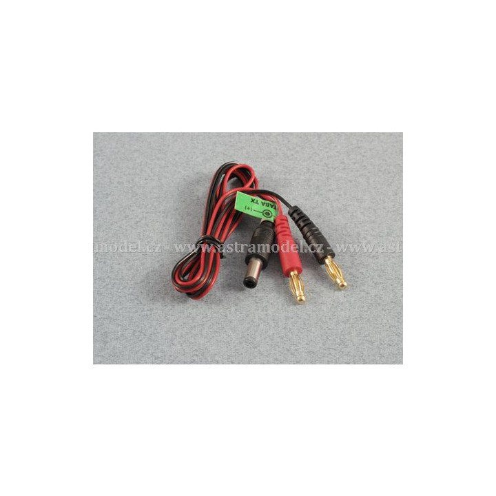 Nabíjecí kabel s banánky - Futaba Tx